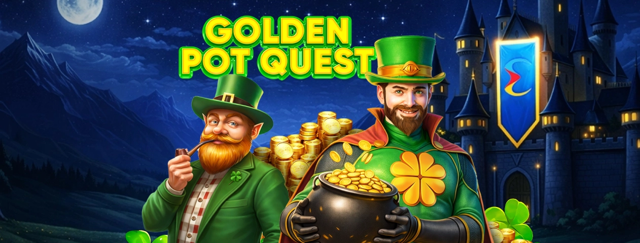 🍀 Golden Pot Quest — win a share of the prize pool!